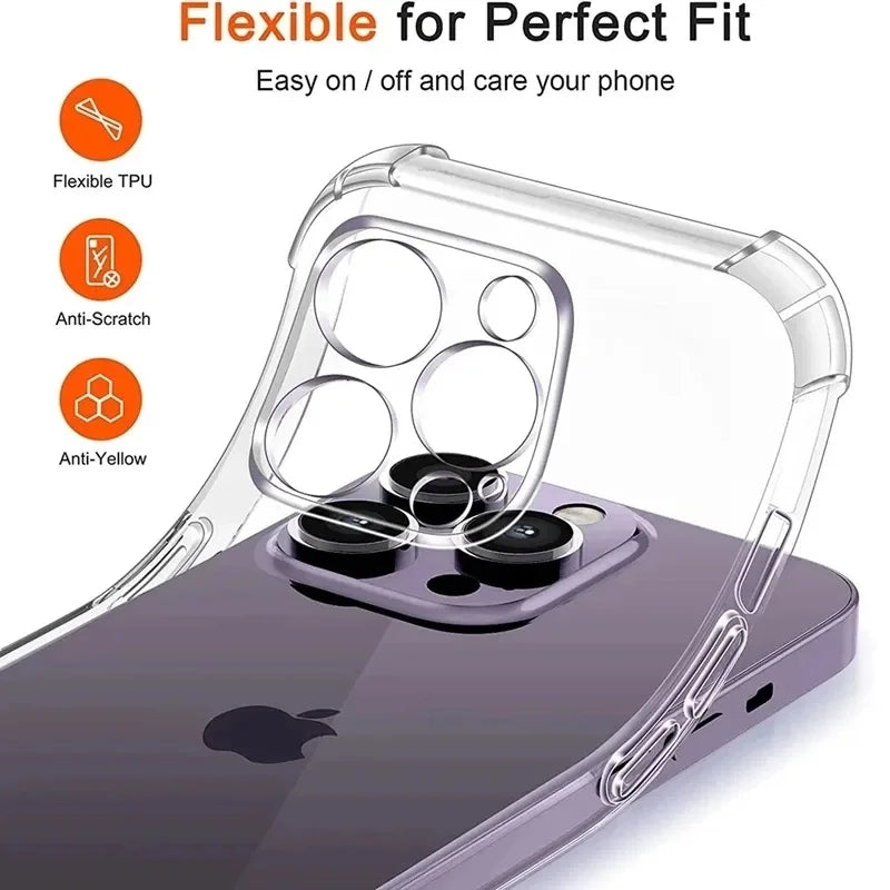 Coque transparente IPhone toute génération