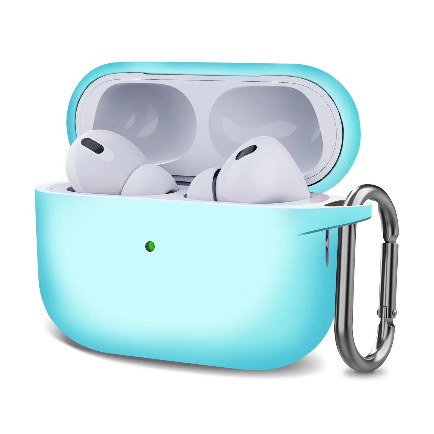 Coque en silicone pour AirPods Pro 2, AirPods Pro 3 et AirPods 4